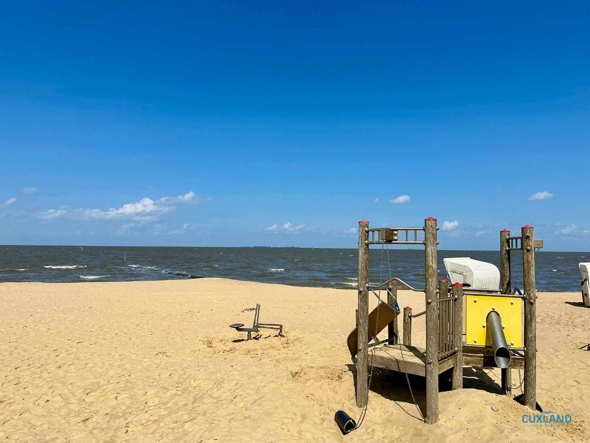 Urlaub Mit Spektakulaerer Aussicht Auf Das Wattenmeer Apartment Cuxhaven Luaran gambar